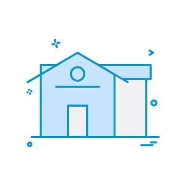 Ev simgesi tasarım vektörü