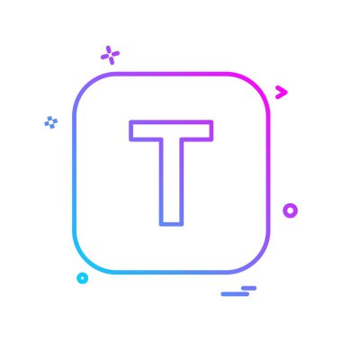 İngilizce alfabe simge tasarlamak vektör 