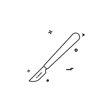 Tıbbi simge tasarım, renkli vektör çizim