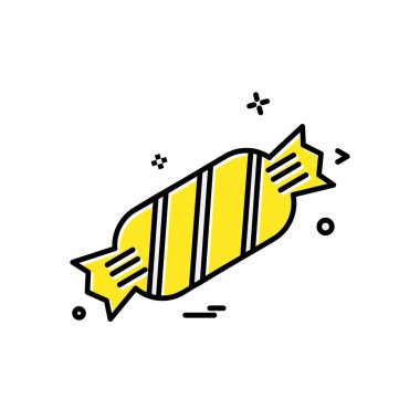 Şekerleme simge tasarlamak vektör