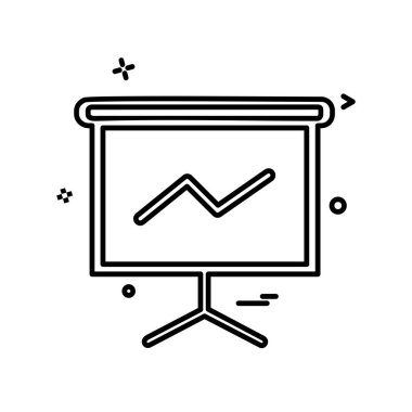 Sunu simge tasarlamak vektör 