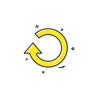 Simge vektör tasarımını tazele