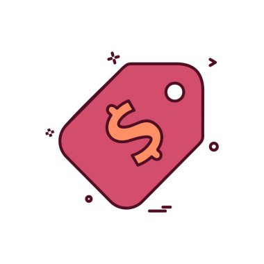 Satılık etiket simge tasarlamak vektör