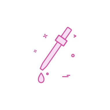 Makyaj simgesi tasarım vektörü