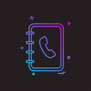 Belge simgesi tasarım vektörü