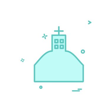 Cadılar Bayramı simgesi tasarım vektörü