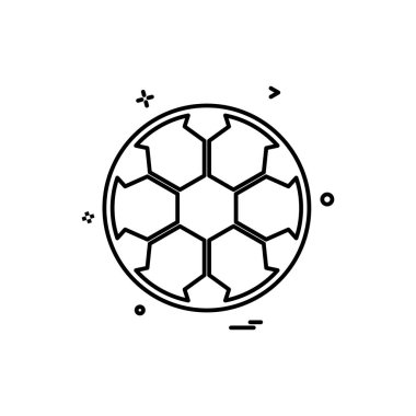 Sporrts ve Oyunlar simge tasarlamak vektör
