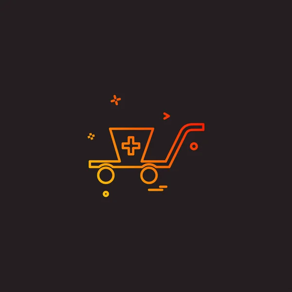 Business Buy Cart Ecommerce Shopping Icon Vector Desige — Stock Vector