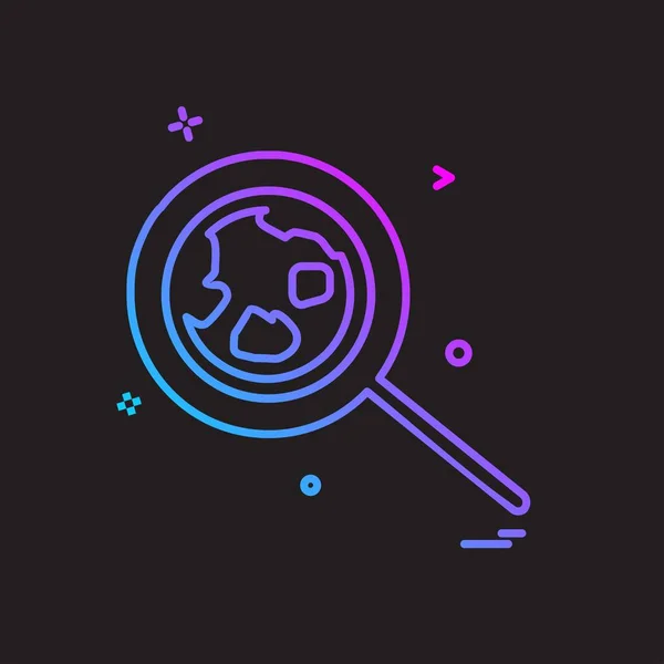 Search icon design vector illustration