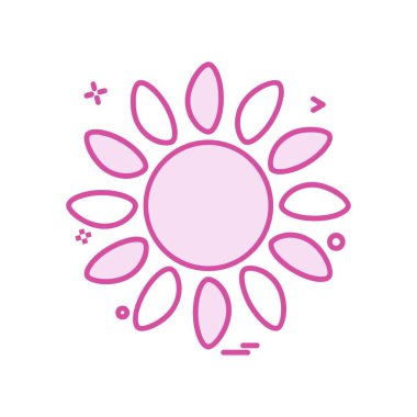 Hava simgesi tasarım vektörü