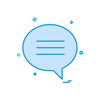 İleti simge tasarlamak vektör