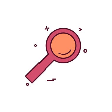 Arama simge tasarlamak vektör