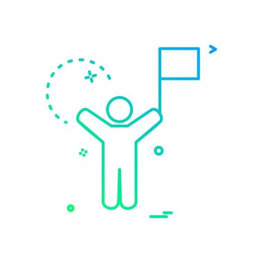 Kutlama dans simge vektör tasarımı