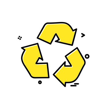 Simge tasarım vektörünü tazele