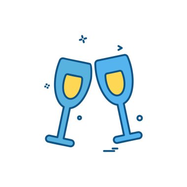 Sevgililer günü simge tasarlamak vektör