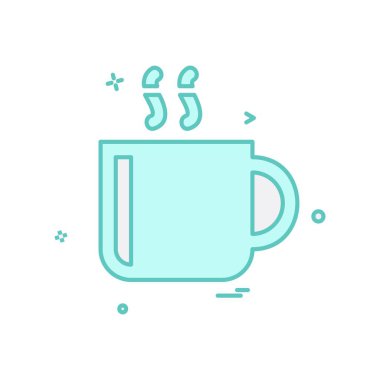 Çay simge tasarlamak vektör