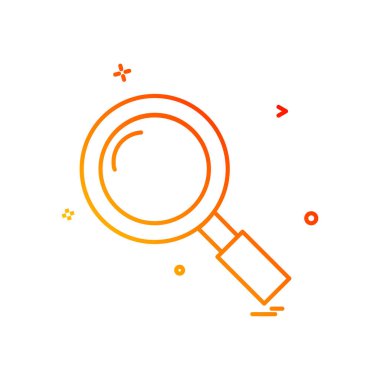 Arama simgesi vektör tasarımı