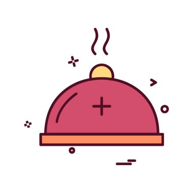 Gıda simge tasarlamak vektör