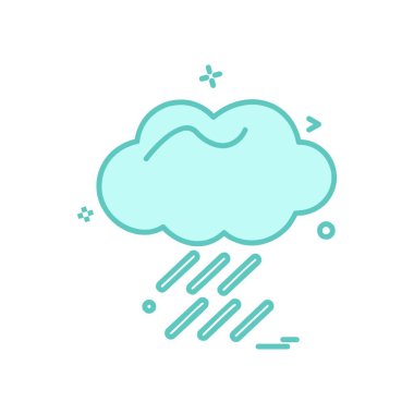 Sadece simge vektör üzerinde beyaz baclground hava