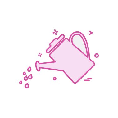 Su duş simgesi tasarım vektörü