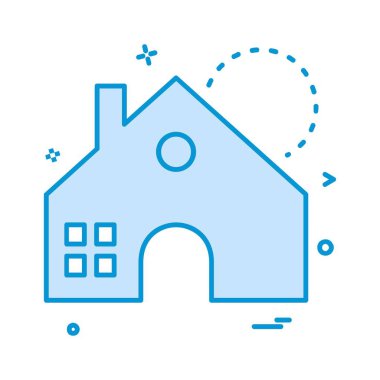 Emlak simge tasarlamak vektör