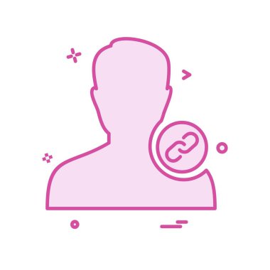 Avatar erkek simge tasarım vektörü