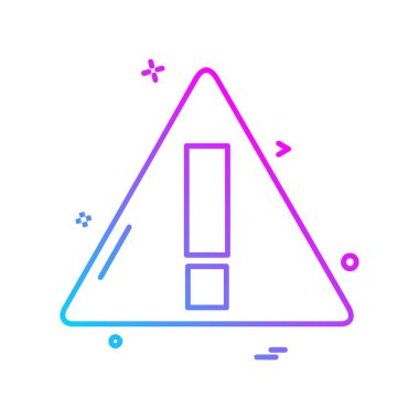 Çalışma araçlar simgesi tasarım, renkli vektör çizim 