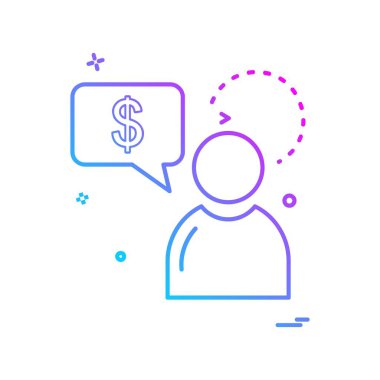 Avatar simge tasarlamak vektör