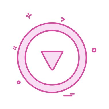 Ok simgesi tasarım vektörü