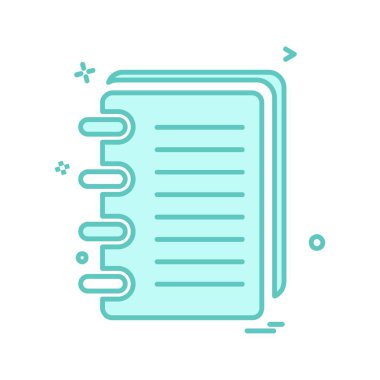 Dosya simgesi tasarım vektörü 