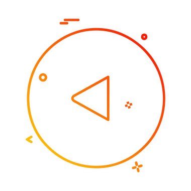 Ok simgesi tasarım vektörü