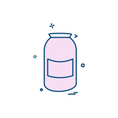 Gıda simgesi tasarım vektörü