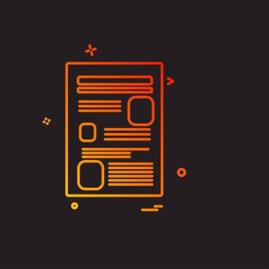 İş simge tasarlamak vektör 