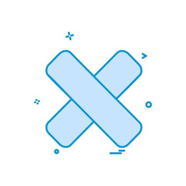 Simge tasarım vektörünü kapat