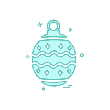 Noel simgesi tasarım vektörü