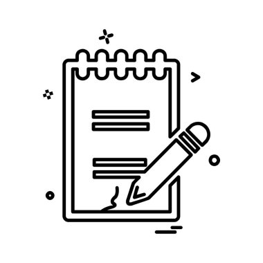 Dosya simgesi tasarım vektörü 