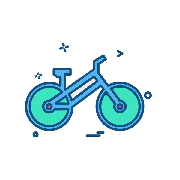 Ciclo Icono Diseño Vector — Vector de stock