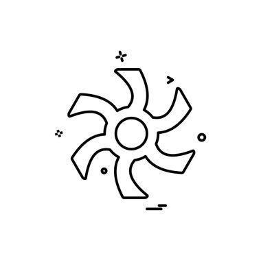 Bilgisayar Teknolojisi simgesi tasarım vektörü