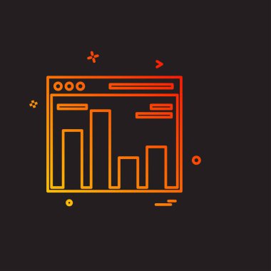 İş simgesi tasarım vektörü