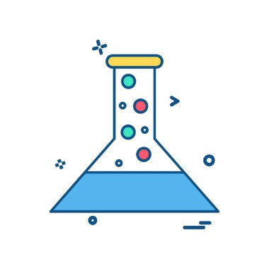 Tıbbi simge tasarım, renkli vektör çizim