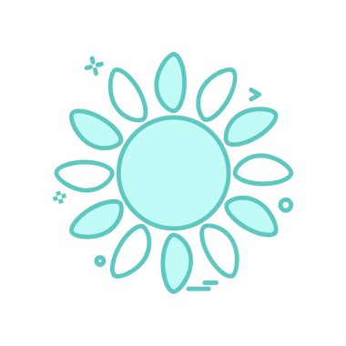 Hava simgesi tasarım vektörü