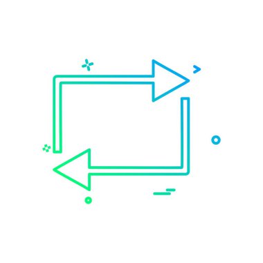 Ortam simgesi tasarım vektörü