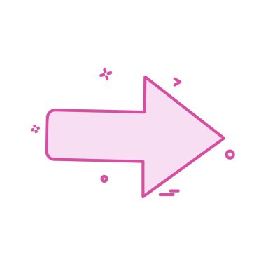 Sağ simge tasarlamak vektör