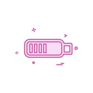 Simgesi tasarım, renkli vektör çizim İndiriyor