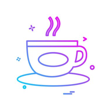 Gıda simgesi tasarım vektörü 