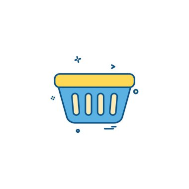 Alışveriş simge tasarlamak vektör 