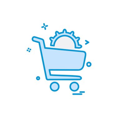 Dişli simge tasarlamak vektör