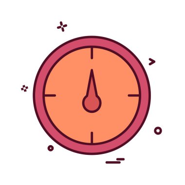 Pusula Simgesi Tasarım Vektörü