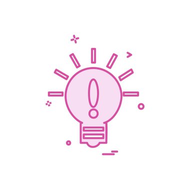 Fikir simge tasarlamak vektör