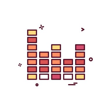 Grafik simge vektör beyaz arka plan üzerinde
